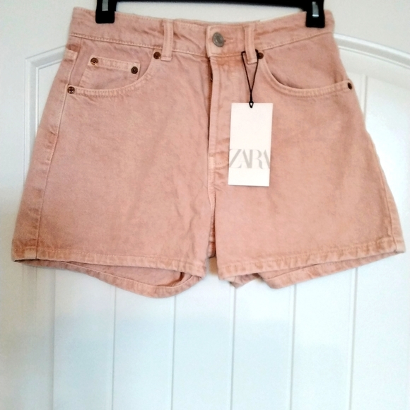 Zara Pants - NWT Zara Hi Rise Shorts Size 4